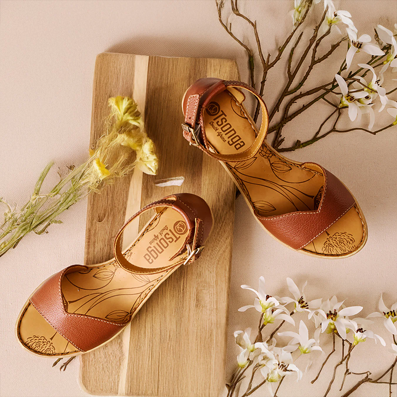 Kano : Ladies Leather High-Heel Sandal in Suede - Image 2