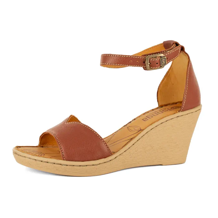 Kano : Ladies Leather High-Heel Sandal in Suede - Image 3
