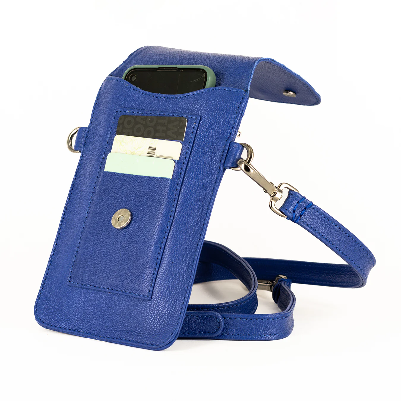 Lupita : Ladies Leather Crossbody Purse in Turbine Cayak - Image 6