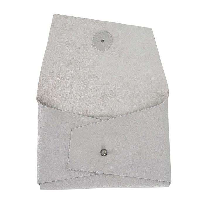 Mantwa : Ladies Leather Purse in Grey Mist - Image 3
