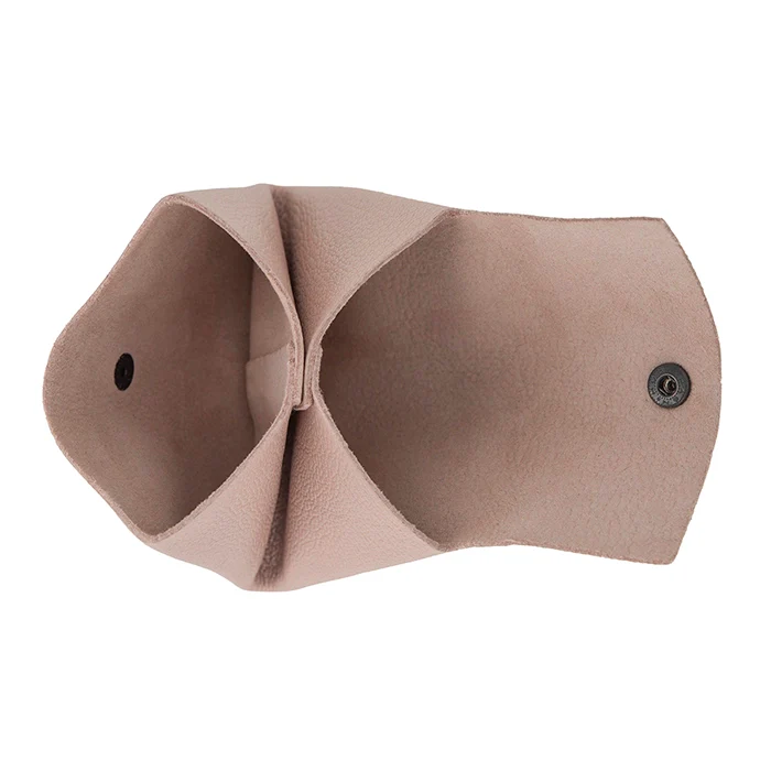 Meiki : Ladies Leather Purse in Pink - Image 3