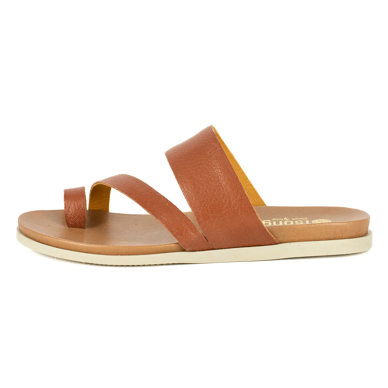 Ningizimu : Ladies Leather Sandal in Suede - Image 3