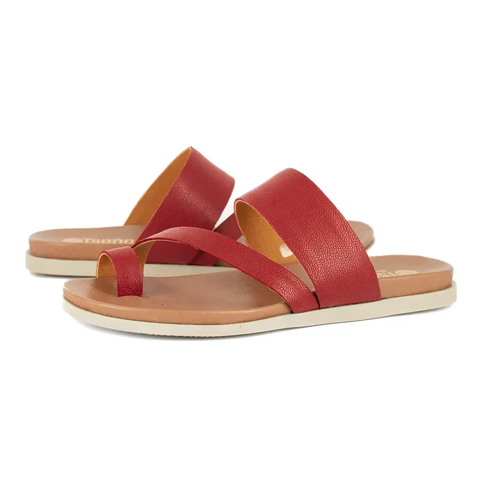 Ningizimu : Ladies Leather Sandal in Valentine - Image 3