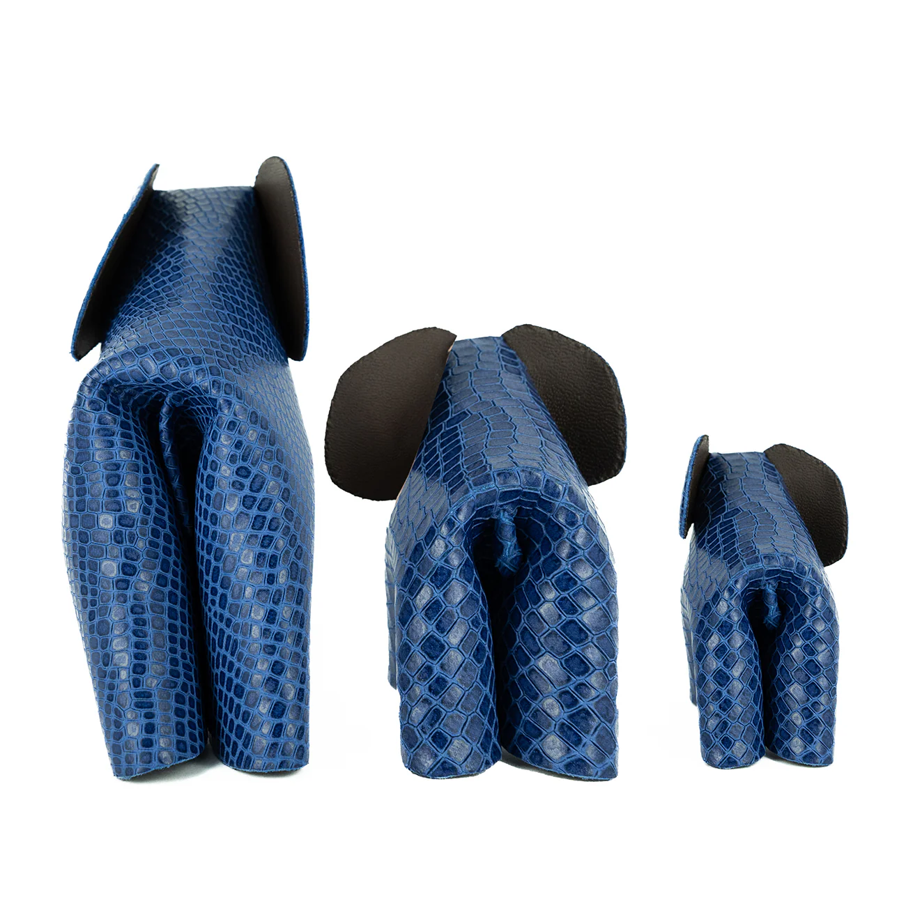 Parva : Small Elephant Family Accessory in Turbine Leather - Image 5